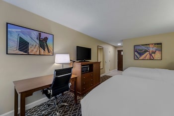 Standard Room, 2 Queen Beds, Non Smoking, Refrigerator & Microwave