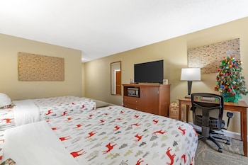Standard Room, 2 Queen Beds, Non Smoking, Refrigerator & Microwave