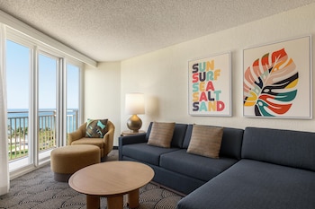 Suite, 1 King Bed with Sofa bed, Balcony, Partial Ocean View