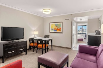Suite, 1 King Bed with Sofa bed