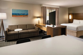 Studio, 1 Queen Bed with Sofa bed (Mobility/Hearing Access, Roll-In Shwr)