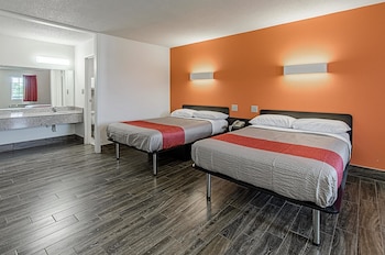 Standard Room, 2 Double Beds, Non Smoking, Refrigerator & Microwave