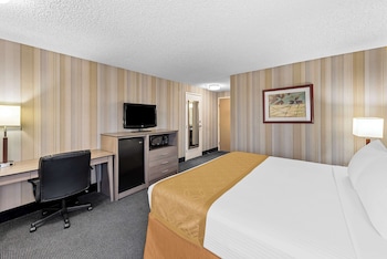 Standard Room, 1 King Bed, Non Smoking, Refrigerator & Microwave