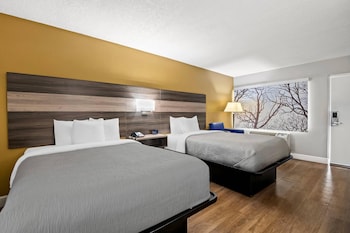 Double Room, 2 Double Beds, Smoking