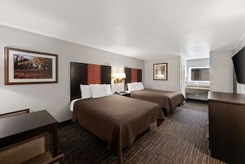 Standard Room, 2 Queen Beds, Non Smoking, Refrigerator & Microwave