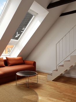 Penthouse with Balcony
