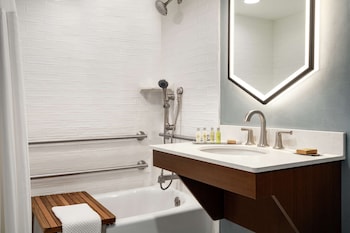 Basic Room, 2 Queen Beds, Accessible, Bathtub (Mobility & Hearing, Partial View)