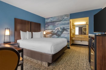 Standard Room, 1 King Bed, Non Smoking, Refrigerator & Microwave