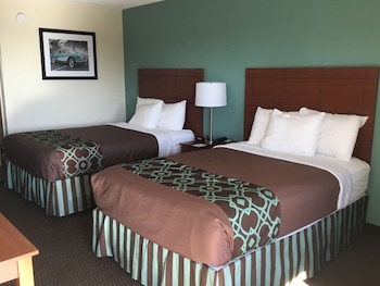 Standard Room, 2 Double Beds, Smoking, Refrigerator & Microwave