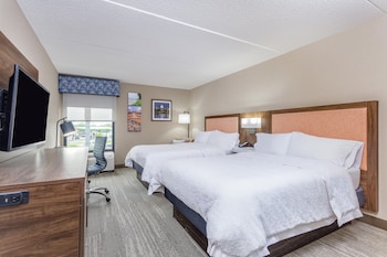 Room, 2 Double Beds, Fireplace