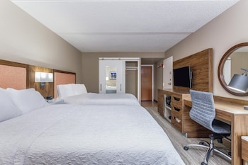 Room, 2 Double Beds, Fireplace