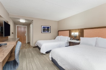 Room, 2 Double Beds, Accessible, Fireplace (Mobility & Hearing)
