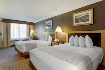 Standard Room, 2 Queen Beds, Non Smoking, Refrigerator & Microwave