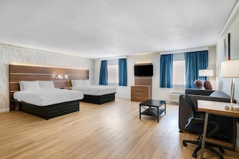 Standard Room, 2 Queen Beds, Non Smoking, Kitchen (Larger Room, Sofabed, Full Kitchen)