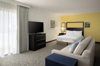 Studio, 1 King Bed with Sofa bed (Mobility Accessible, Tub)