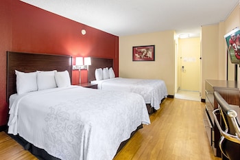 Premium Room, 2 Double Beds (Upgraded Bedding & Snack, Smoke Free)