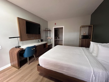 Standard Room, 1 King Bed, Accessible, Refrigerator & Microwave