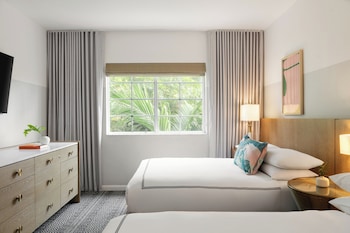 Premium Room, 2 Double Beds, Garden View