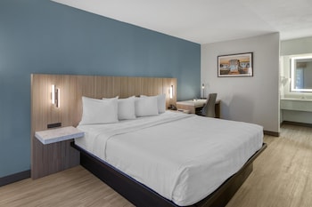 Standard Room, 1 King Bed, Non Smoking, Refrigerator & Microwave (Larger Room)