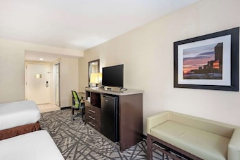 Standard Room, 2 Double Beds, Accessible, Refrigerator & Microwave