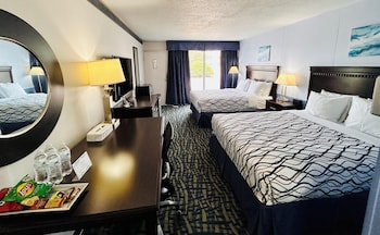 Double Room, 2 Double Beds, Non Smoking