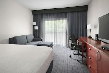 Room, 1 King Bed with Sofa bed (Mobility/Hearing Access, Roll-in Shwr)