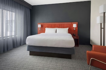Suite, 1 King Bed with Sofa bed (Mobility/Hearing Accessible, Tub)
