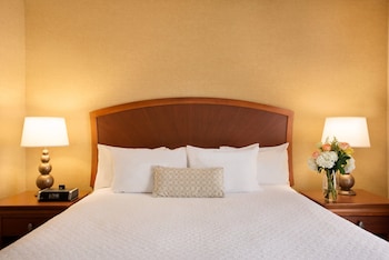 Suite, 1 King Bed with Sofa bed, Microwave