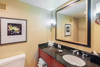 Suite, 1 King Bed with Sofa bed, Mobility Accessible, Microwave
