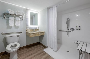 2 Queen Beds, Poolside Room, Accessible, No Smoking