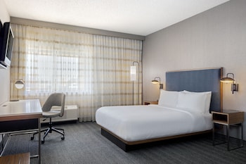 Room, 1 Queen Bed, Hearing Accessible (Roll-in Shower & Transfer Shower)