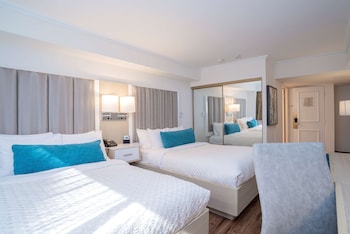 Standard Room, 2 Double Beds, Non Smoking, Refrigerator