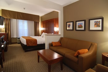 Suite, 1 King Bed with Sofa bed, Non Smoking