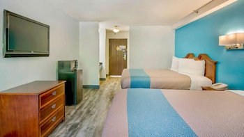 Deluxe Room, 2 Queen Beds, Smoking, Refrigerator & Microwave