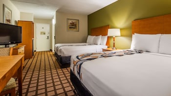Standard Room, 2 Double Beds, Accessible, Refrigerator & Microwave