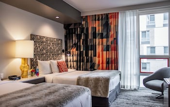 Standard Room, 2 Queen Beds, Non Smoking, City View