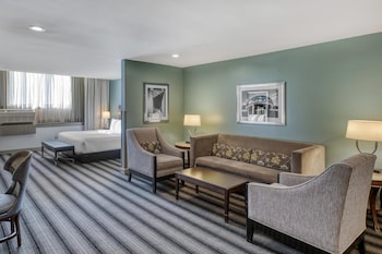 Deluxe Suite, 1 King Bed, Accessible, Non Smoking (Walk-in Shower;with Sofabed)