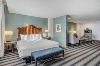 Deluxe Suite, 1 King Bed, Accessible, Non Smoking (Walk-in Shower;with Sofabed)