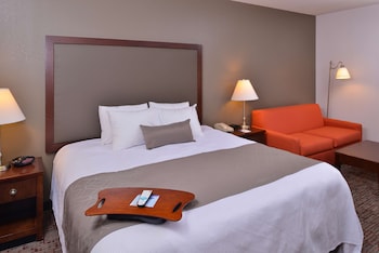Standard Room, 1 King Bed, Non Smoking, Refrigerator & Microwave