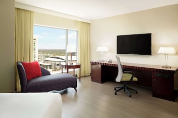 One King Bed Corner City-View Room