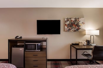 Standard Room, 2 Queen Beds, Non Smoking, Refrigerator & Microwave