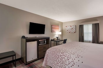 Standard Room, 1 King Bed, Smoking, Refrigerator & Microwave