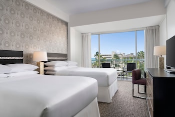 Room, 2 Double Beds, Pool View (Princess Wing)