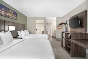 Standard Room, 2 Double Beds, Non Smoking