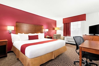 Standard Room, 1 King Bed, Non Smoking, Refrigerator & Microwave