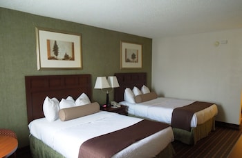 Deluxe Room, 2 Double Beds, Accessible, Non Smoking (Mobility Accessible Room)