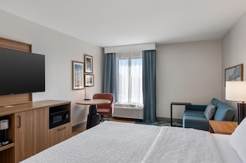 Room, 1 King Bed with Sofa bed, Microwave