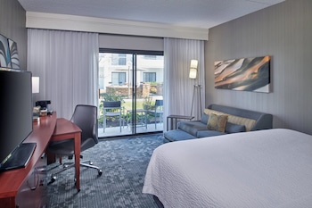 Room, 1 King Bed with Sofa bed (Mobility/Hearing Access, Roll-In Shwr)