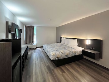 Deluxe Room, 1 King Bed, Non Smoking, Refrigerator & Microwave