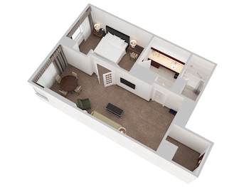 Executive Suite, 1 King Bed, Executive Level